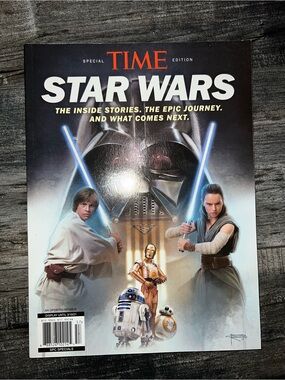 TIME Special Edition: STAR WARS Magazine - Black, White & Blue Cover